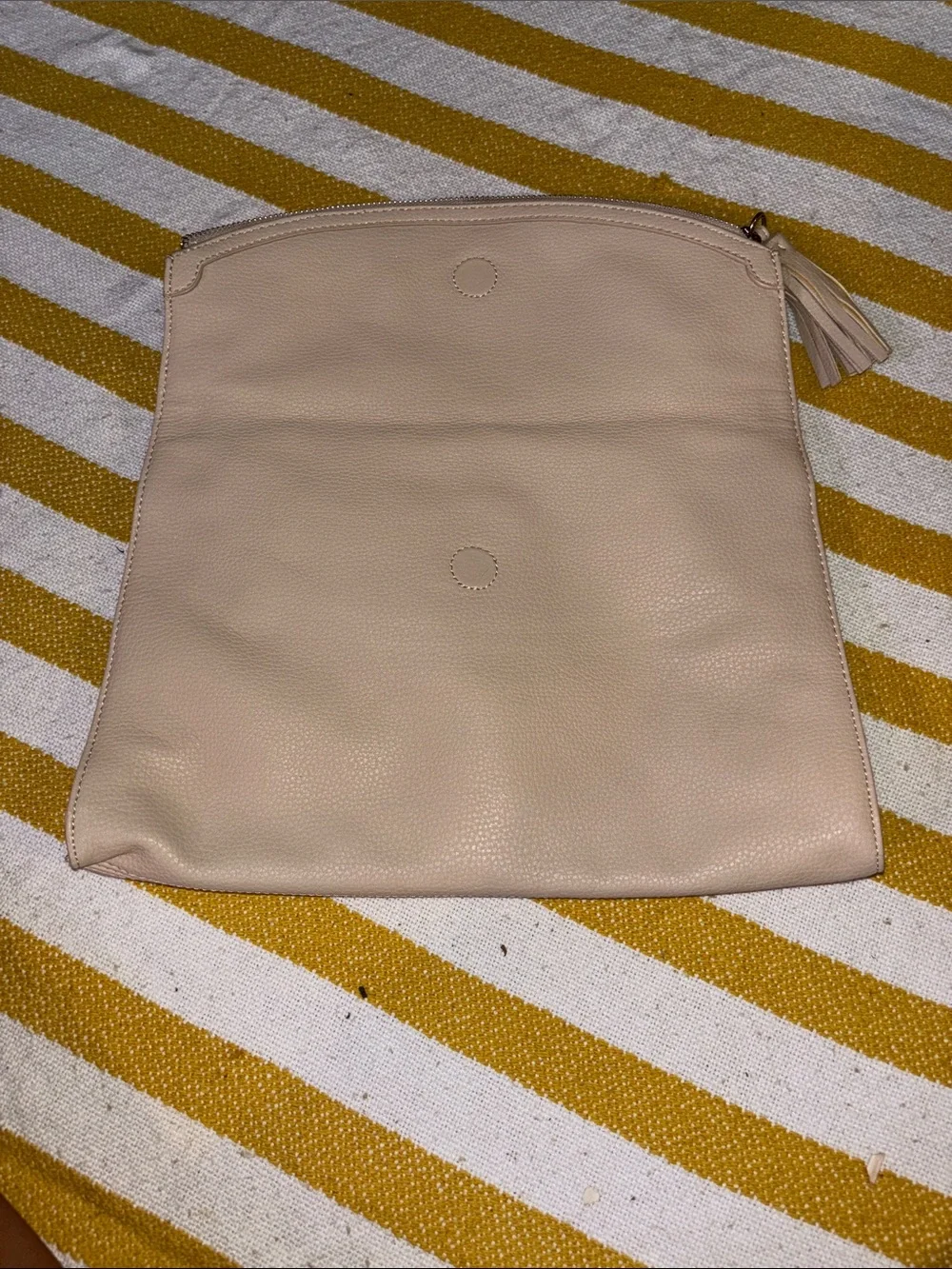 Express Envelope Tassel Clutch